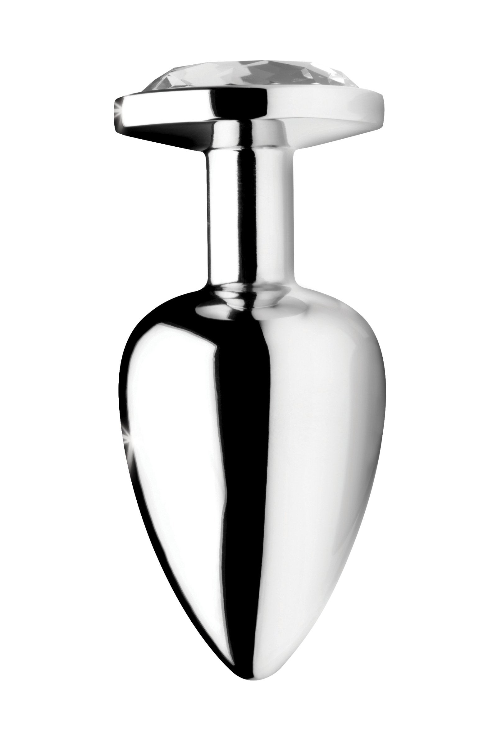 Clear Gem Anal Plug - Small