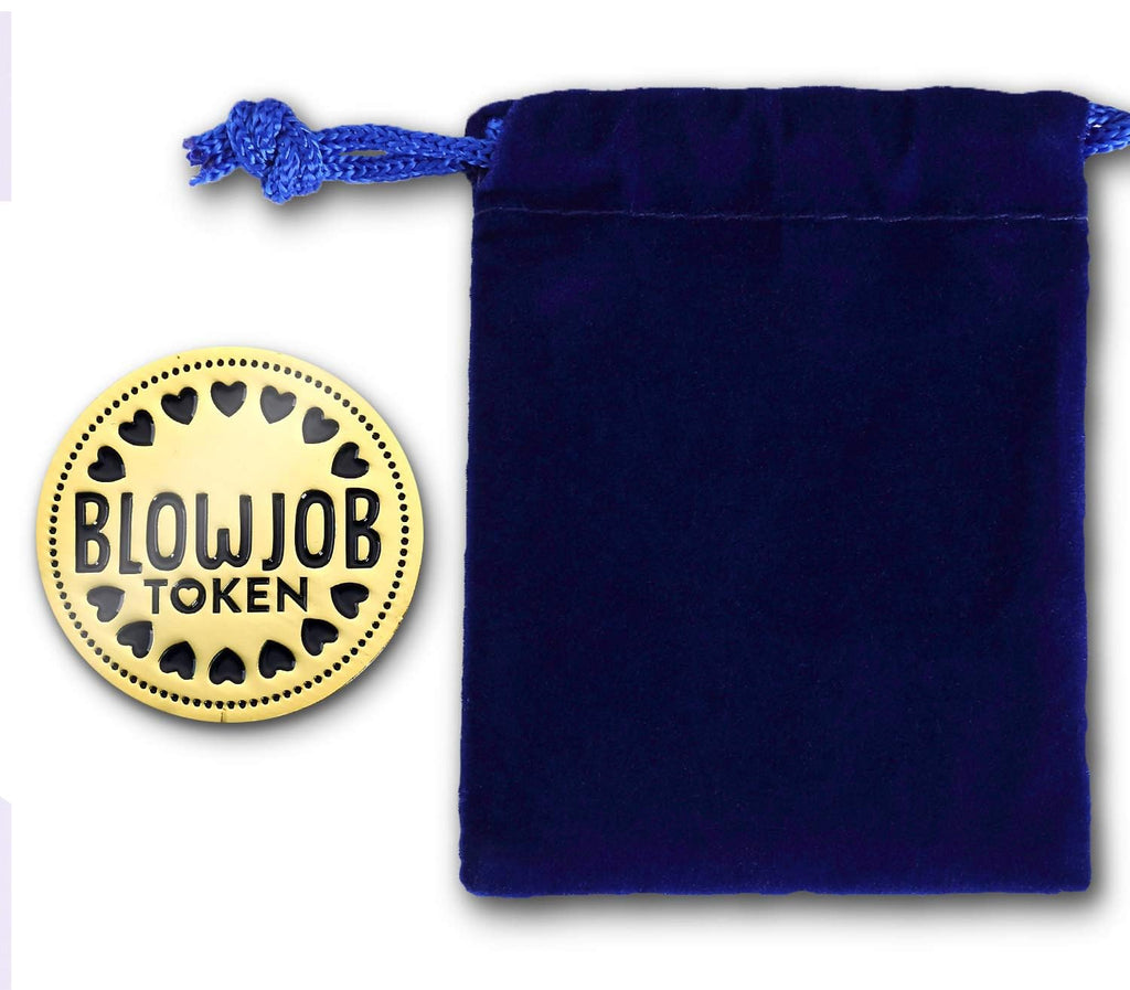 Blow Job Coin Sex Game for Adults, Couples, Velvet Pouch Included, Ideal Valentine Gift for Boyfriend or Husband, Fun and Romant