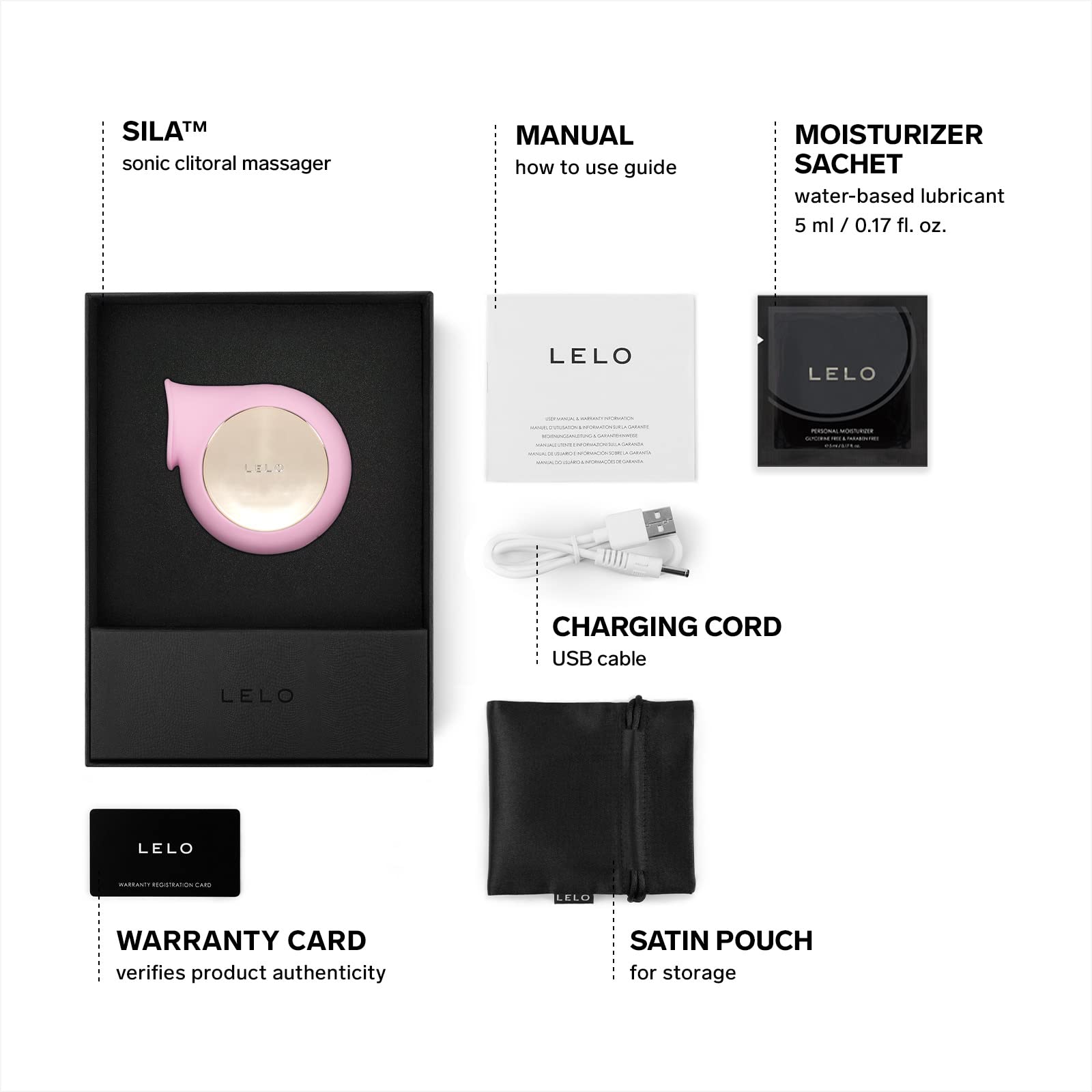 Lelo Sila Clitoral Massager Pink