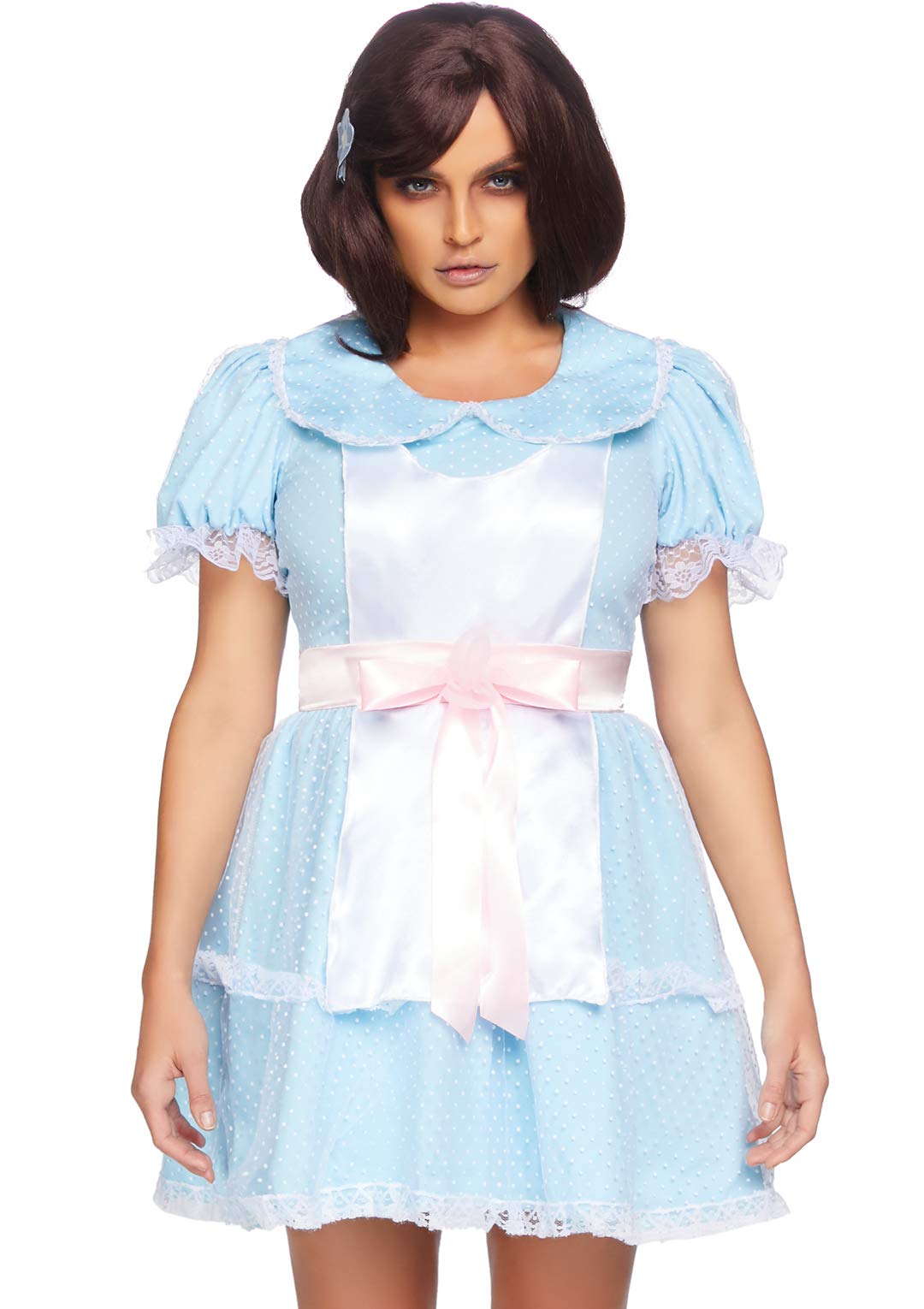 Leg Avenue 2 Pc Creepy Sibling, Includes Blue/White Color