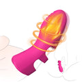 Finger Vibrator Adult Sex Toys for Women, Adult Toys with 10 Vibrations & Heating Function Clitoral G-Spot Nipple Butterfly Vibr