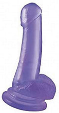 Pipedream Basix 8-Inch Suction Cup Dong, Purple