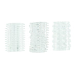California Exotics Senso Rings, Clear, 3-Pack