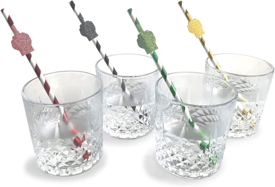Happy Fucking Birthday Tall Party Straws