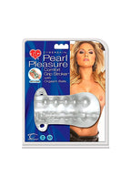 Topco Tlc Pearl Pleasure Cyberskin Comfort Grip Stroker