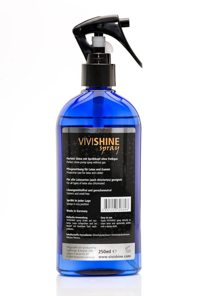 Vivishine Premium Spray 250Ml Latex Shiner - For Latex Clothing