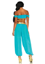Leg Avenue 4Pc.Oasis Princess,Off The Sho Blue Color