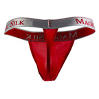Magic Silk Micro Thong, Cobalt, Large