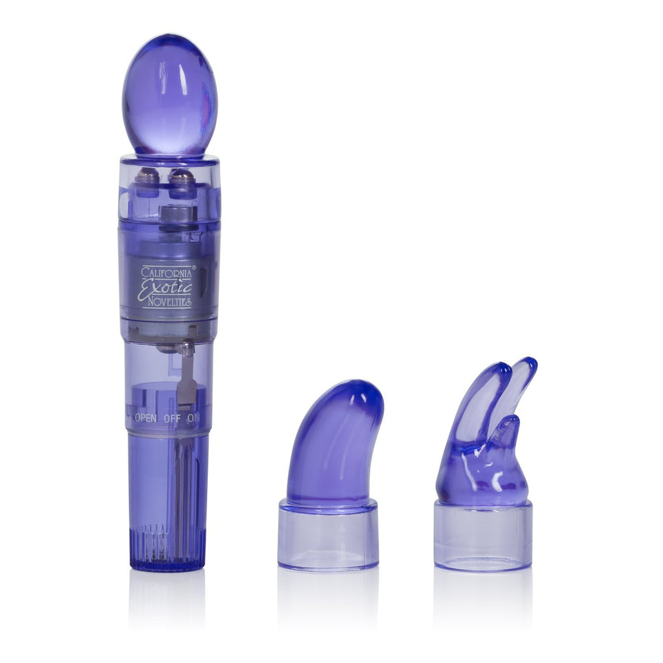 Calexotics Shanes World Passion Massager Kit - Waterproof Bullet Vibrator - Adult Toys For Couples - Pocket Vibrator With Interc