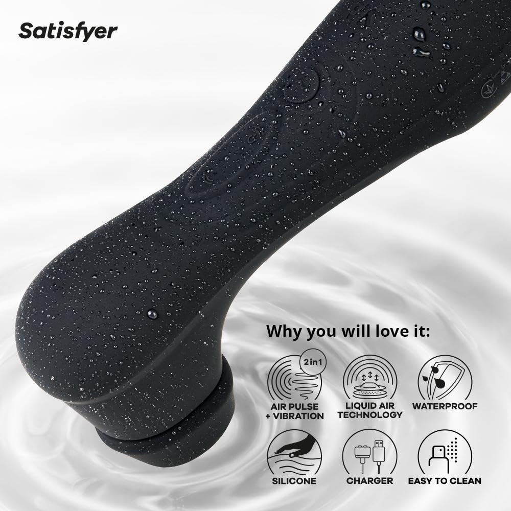 Satisfyer Pro 2 Generation 3 (No Bluetooth) With Liquid Air Vibrator Sex Toy | Adult Toys For Women | Sucking Clitoral Stimulato