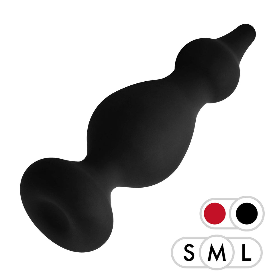 Forto F30 Pointer Anal Plug  Medium  Black