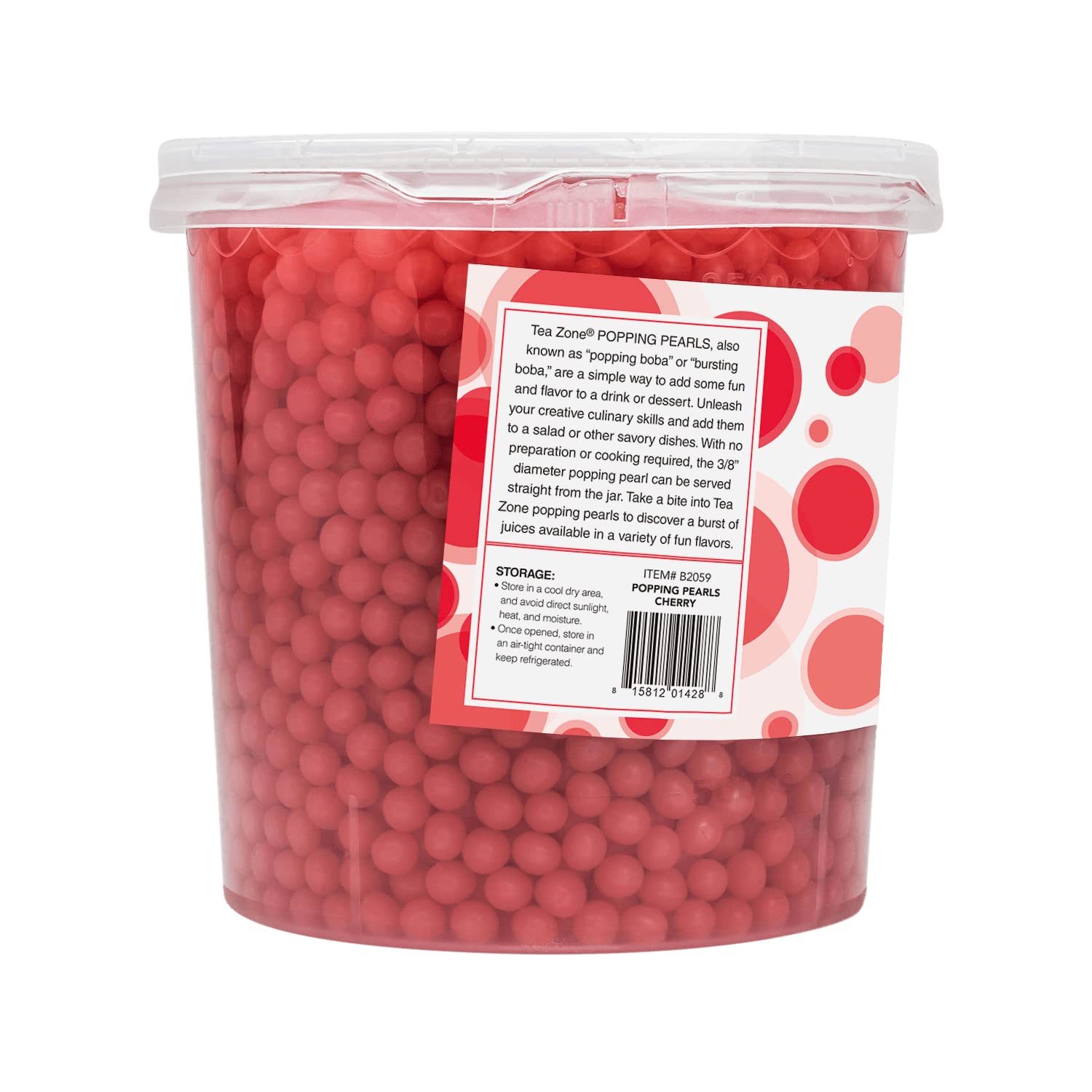 Tea Zone 7 lb Cherry Popping Pearls