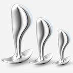 Yivans Anal Plug Anal Training Sets for Beginners - SM Fetish Sex Toys for Unisex Butt Plug with Flared Base Prostate Massager A