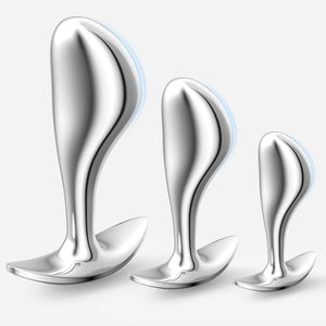 Yivans Anal Plug Anal Training Sets for Beginners - SM Fetish Sex Toys for Unisex Butt Plug with Flared Base Prostate Massager A