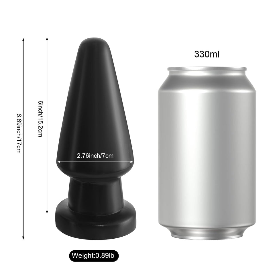 2.7 '' Diameter Large Butt Anal Plug Dildos for Women,Huge Big Anal Plug Set,G Spot Stimulator Sex Toy for Advanced,Prostate Mas