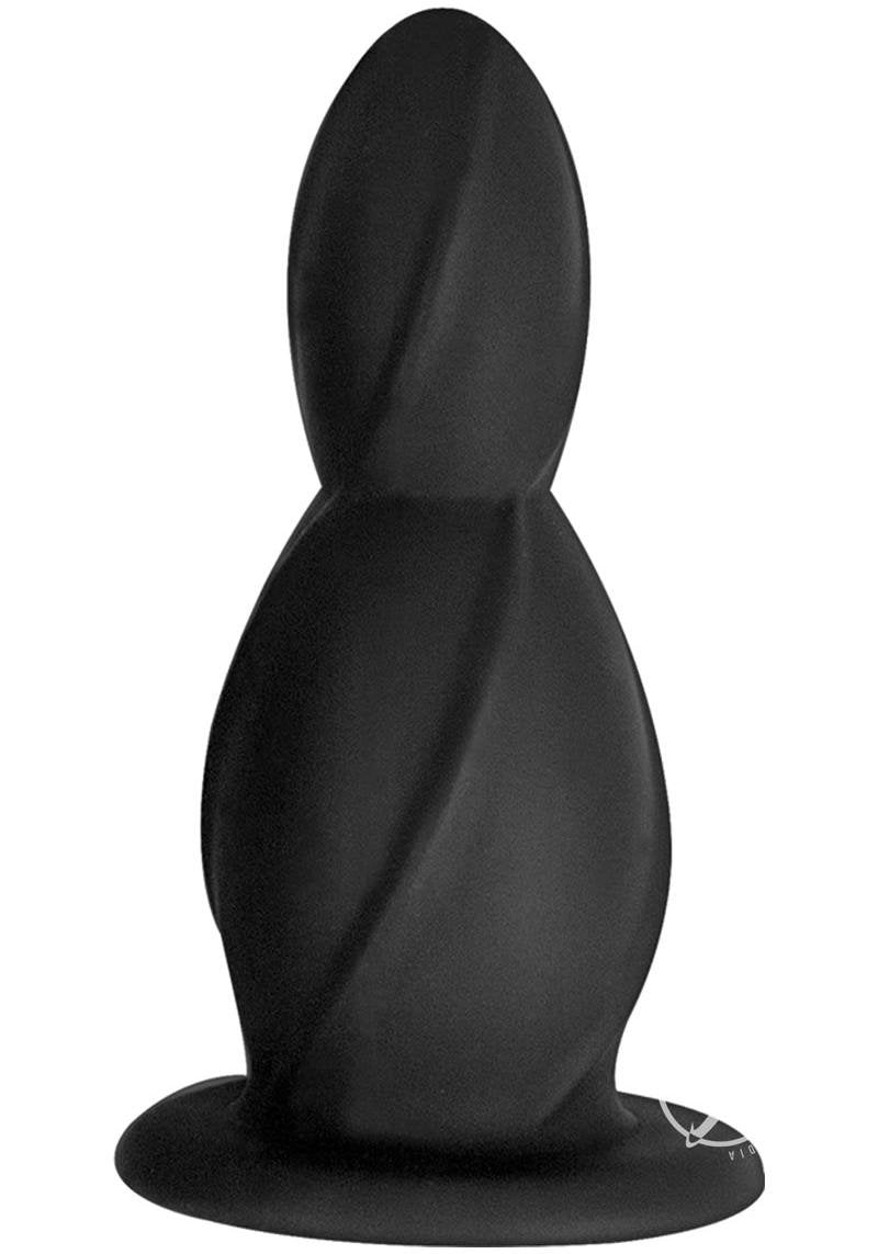 Ram Butt Plug, Black, 4 Inch