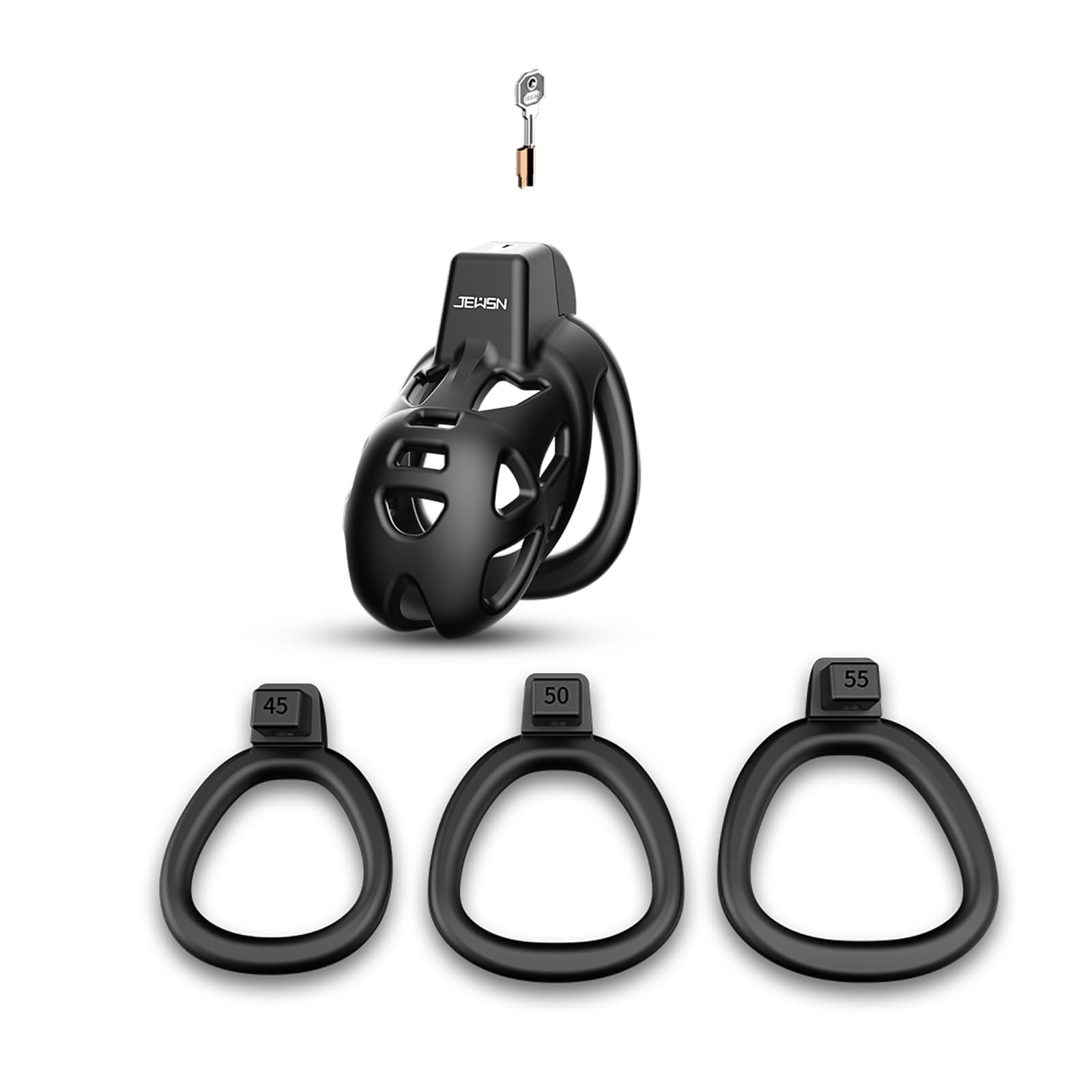 Lightweight Male Chastity Cage Bondage Gear & Accessories Penis Cage Smooth KG Cock Cage Chastity Device Key Sex Toy for Men Bla