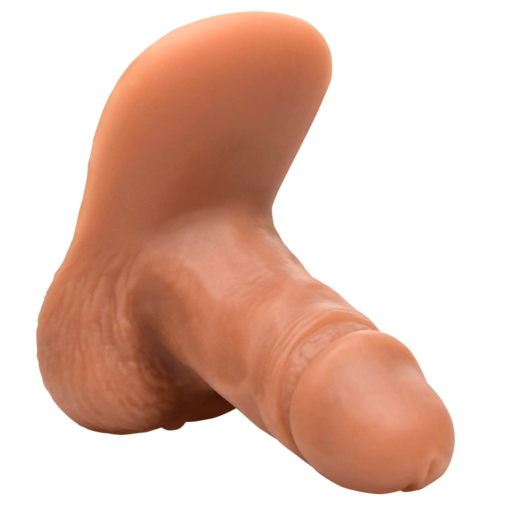 Strap U 3.6in Sili Packer Dildo Medium