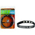 Spartacus Wordband Collar Daddys Boy, Black