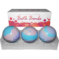 (Wd) Multi Color Bath Bomb 3Pk