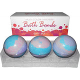 (Wd) Multi Color Bath Bomb 3Pk