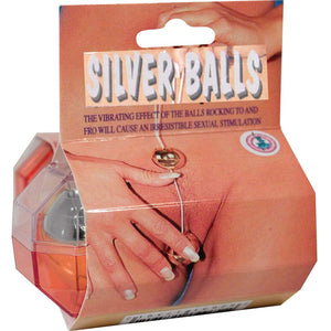 Silver Kegel Balls In Case Lg.