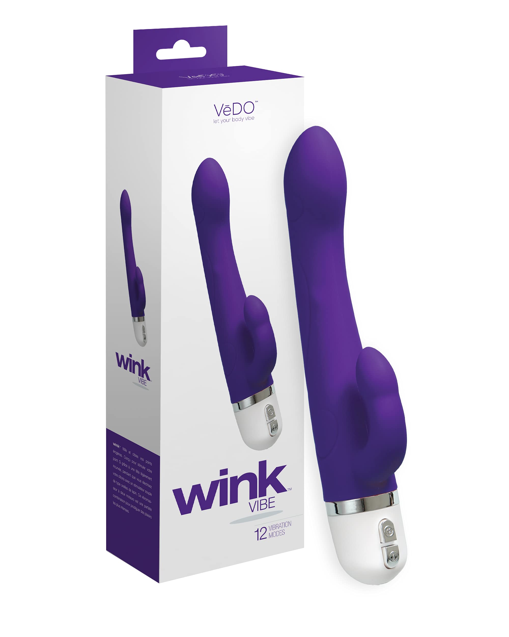Vedo Wink Vibe 12 Vibration Mode Vibrator Indigo