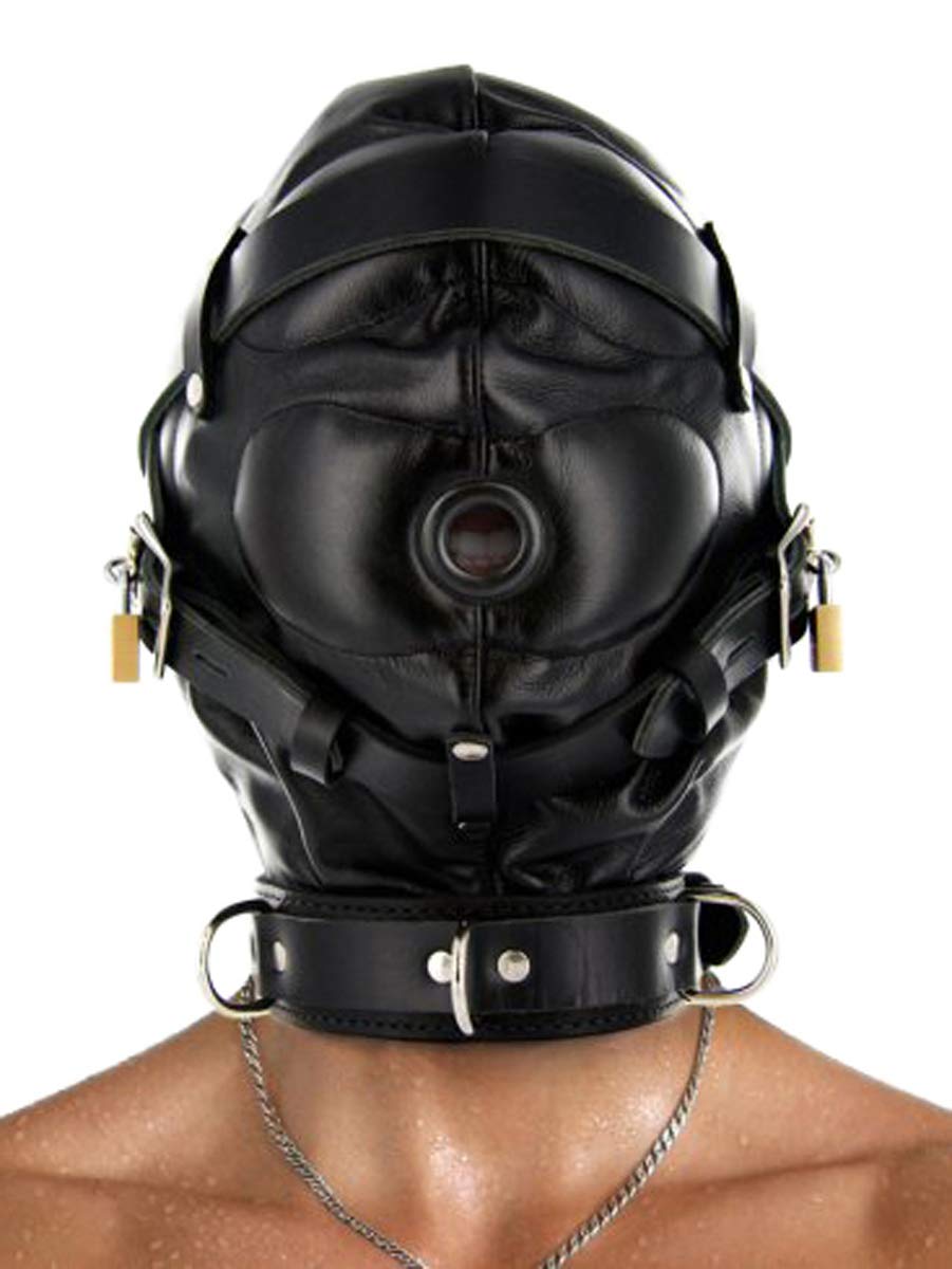 Strict Leather Sensory Deprivation Hood- ML