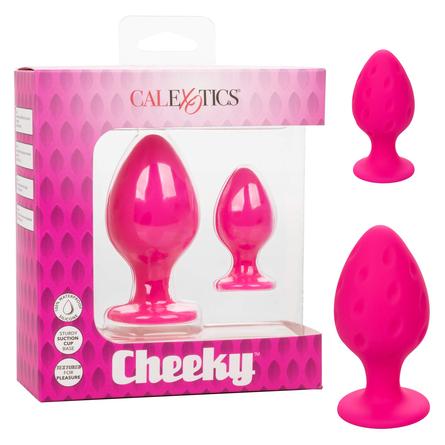 CalExotics Cheeky 2 Anal Plugs Set - Pink