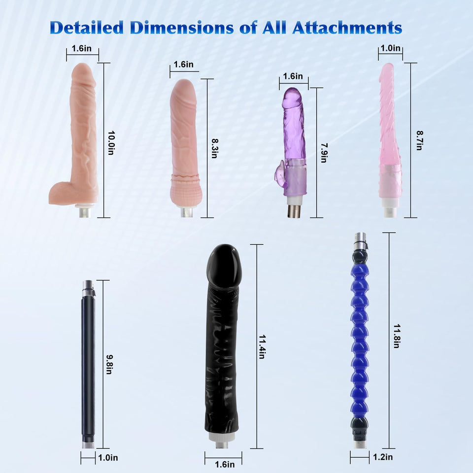 Sex Machine Thrusting Dildo Machine with Realistic Dildos, Fucking Machine for Man with 3XLR Connector,Love Machine for Women,Ad