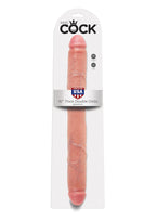 Pipedream King Cock Thick Double, Brown, 16 Inch