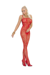 Body Stocking - Q/S - Red
