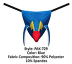 Blue Swallow Posing Strap Novelty O/S