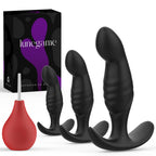 4PCS Anal Plug Adult Sex Toys, Silicone Butt Plug Set for Beginners, Advanced Users, Anal Dildo Training Kit Sex Toys for Man, W
