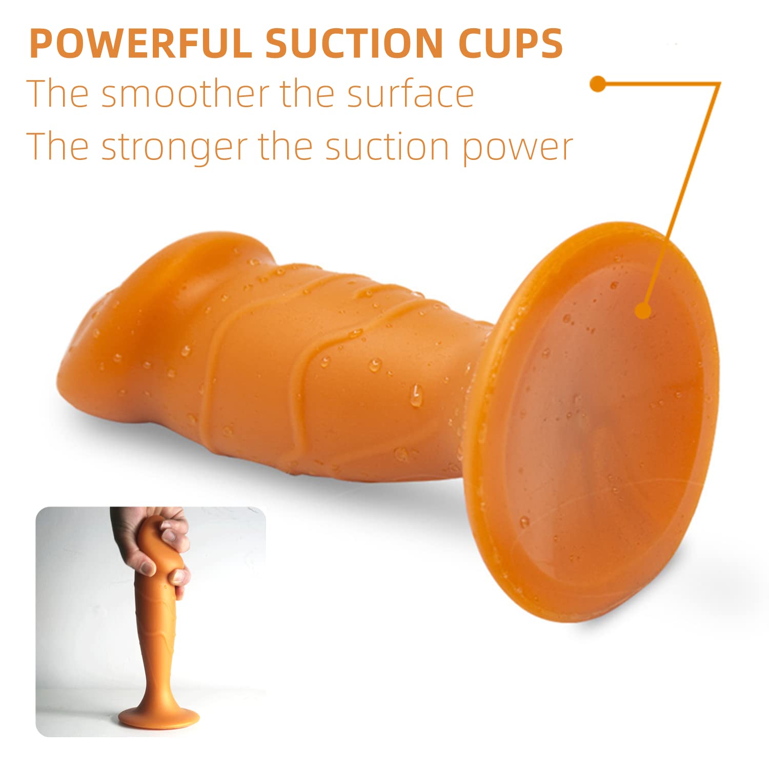 6.1in Liquid Silicone Anal Plug, Butt Plug for Anal Expansion and Training,Fuirre Dildo Shape Anal Trainer,Anal-Vaginal Stimulat