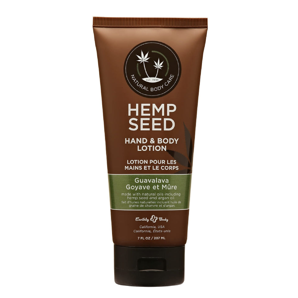 Hemp Seed Hand And Body Lotion  7 Fl Oz  Guavalava