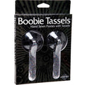 Boobie Tassels Hand Sewn Pasties W/Tassels Black