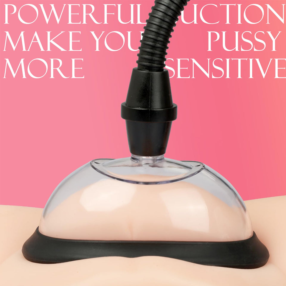 Pussy Pump Sex Toys, Yeqiz Manual Vagina Clit Pump for Increasing Sensation and Enhancing Sexual Pleasure Tools for Women, Adult
