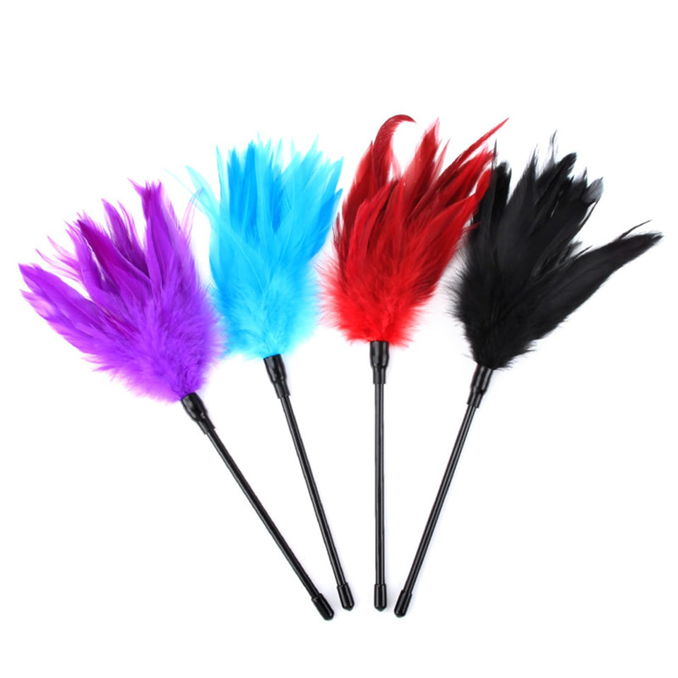 Adult Flriting Toy Sex Feather Tickler Teaser Feather Sex Teaser Sex Tickler Spanking Toys Tickler Toy Adult Feathers for Sexual