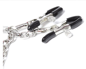 Silicone Gag with Nipple Clamps Adult BDSM Sex Bondage Toy Adjustable Mouth Gag Nipple Clamps Fetish Gag Bondage Women Sex Toy