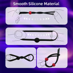 Cock Ring Adjustable Male Penis Ring Silicone 7 Different Sizes Cock Ring O Ring Male Penis Erection Extension Long Lasting Firm