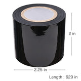 AKStore Fetish SM Adult Toy Sex Restraint Bondage Tape Static Electrostatic Tape (4 PCS-Black)