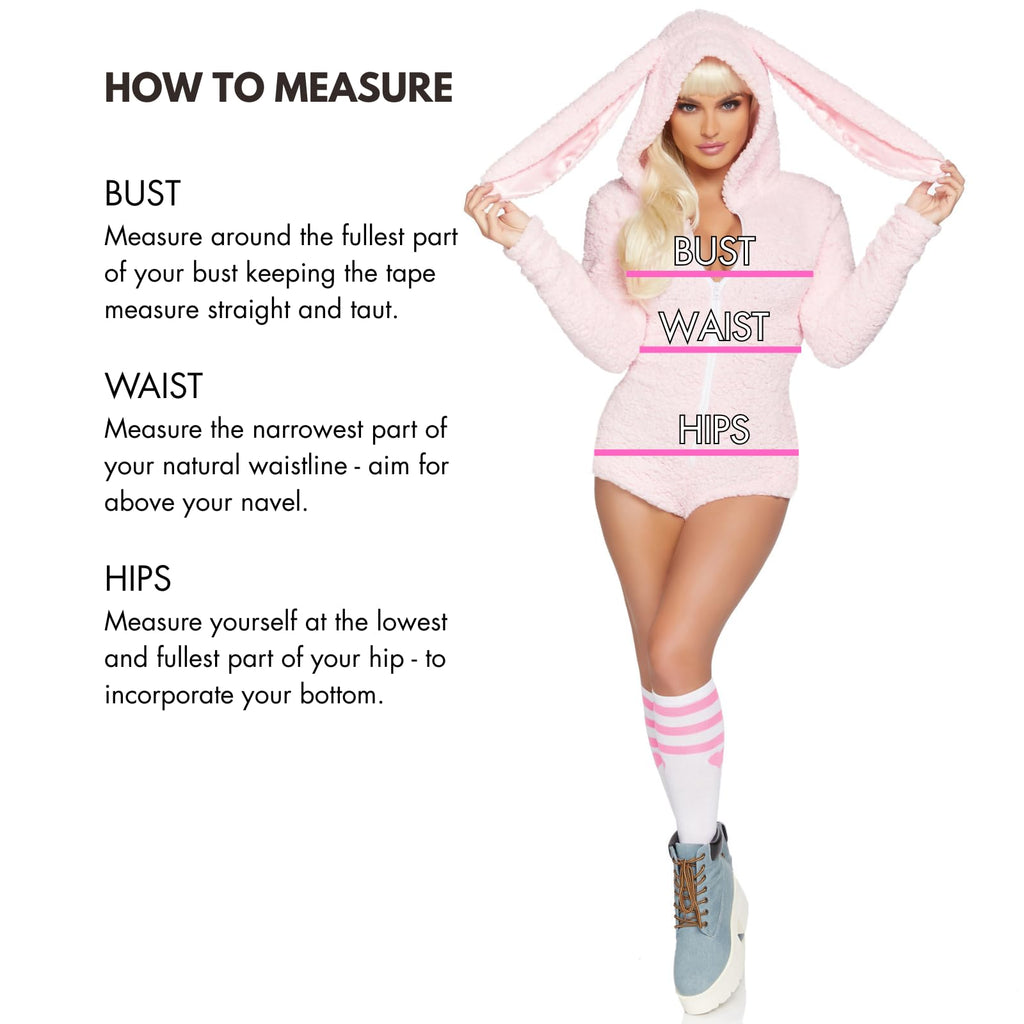 Leg Avenue Cuddle Bunny, Features Ultra S Pink Color