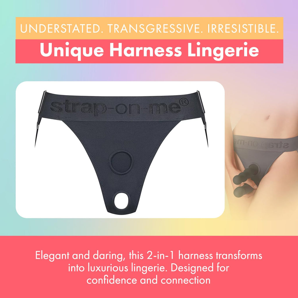 Strap On Me Harness Lingerie Unique-Grey One Size