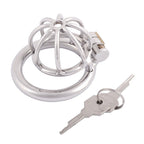 TERNENCE Metal Male Chastity Device Small 304 Steel Stainless Comfortable Cock Cage Adult Game Sex Toy D250 (1.97 inch / 50mm) S