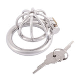TERNENCE Metal Male Chastity Device Small 304 Steel Stainless Comfortable Cock Cage Adult Game Sex Toy D250 (1.97 inch / 50mm) S