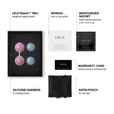 Lelo Beads Kegel Balls For Women Of All Ages - Premium Silicone Exercise Weighted Balls With String (Mini)