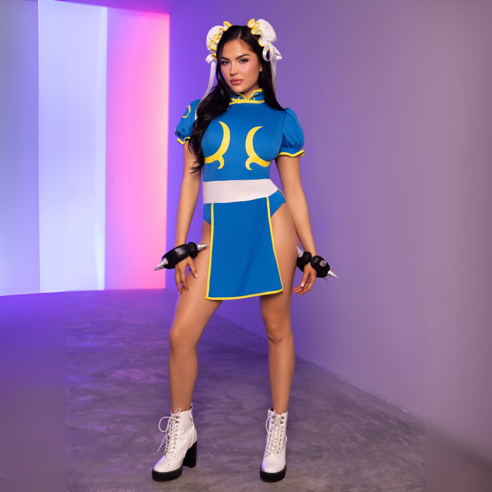 3Pc.Chun-Li,Includes Romper, B