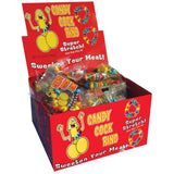 Hott Products Multi-Colored Candy Cock Ring 50 Piece Display, 0.76 Pound