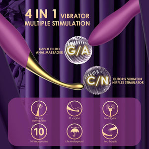 Clitoral Vibrator Sex Toys for Women - SVAKOM Female Squirting Vibrators Clit G-Spot Dildo Nipple Stimulator Anal Vibe - High Fr